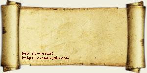 Jasmina Deroko vizit kartica